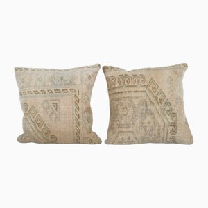 Antique Cushion Covers, 2010s, Set of 2