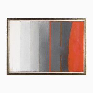 Arne Lundsteen Hansen, Ironworks, 1971, Huile sur Toile