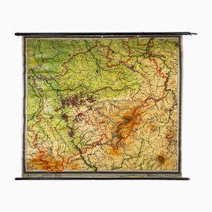 Charts of Physical Maps from North Rhine Westphalia NRW