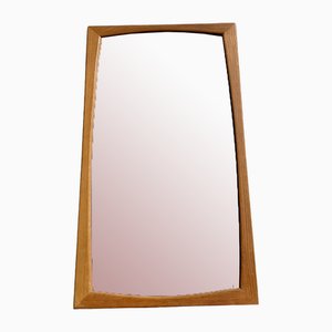 Espejo de pared danés de teca de Aksel Kjersgaard, años 60