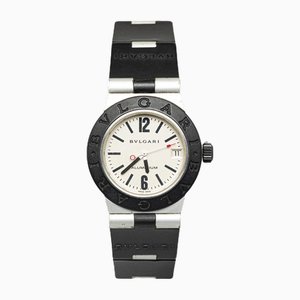 Automatic Aluminum and Rubber Diagono Watch from Bvlgari