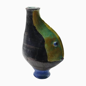 Asymmetrical Ceramic Vase, 1970s
