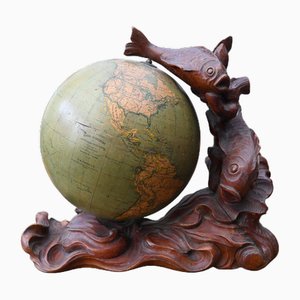 Globe Terrestre de Gb Paravia & C, Italie, 1946