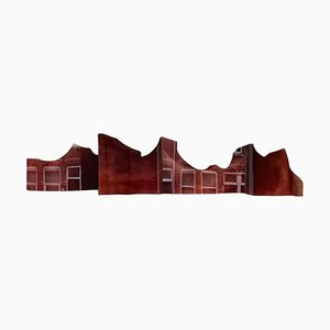 Sculpture Murale Velvet Realities Chocolat par Sven Jansse