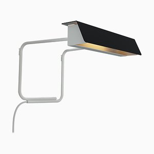 5980 Schwarzweiße Wandlampe von Disderot