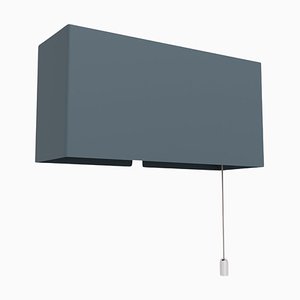 Lámpara de pared 6135PM en gris con mini interruptor de jalar de Disderot