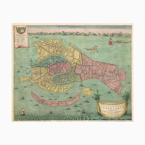 Early 18th Century Map of Venice