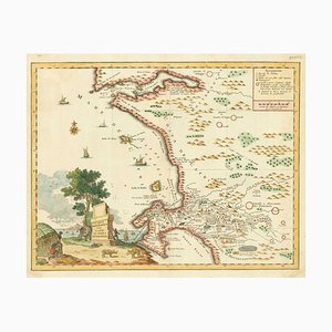 Italienische Karte des Kaps der Guten Hoffnung, 18. Jh. von Albrizzi, 1740