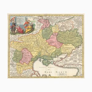 18th Century Map of Ukraine
