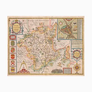 Early 18th Century Map of London by N. De Fer, 1705 for sale at Pamono