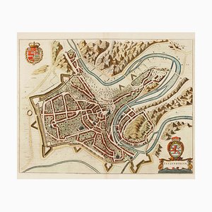17th Century Map of Luxembourg