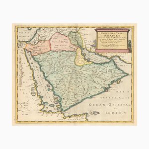 17th Century French Map of Arabia