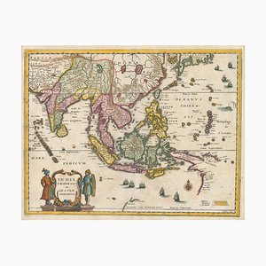 Carte de l'Extrême-Orient du milieu du 17e siècle