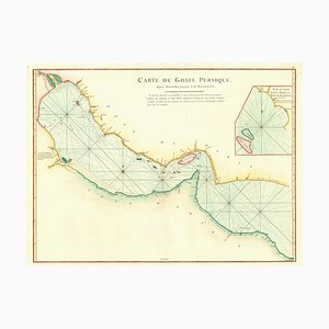 18th Century Map of the Persian Gulf