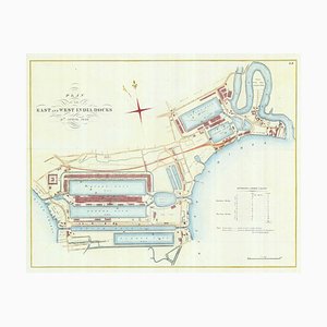 Detailed Plan of Londons Docklands