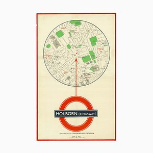 You Are Here Poster für den U-Bahnhof Holborn