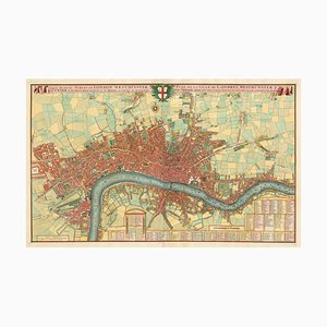 Pirate Edition of Morden & Leas Map of London