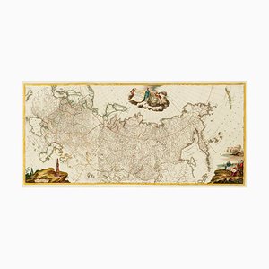 Carte à trois feuilles de l'empire russe