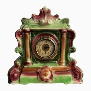 Staffordshire Mantle Clock, 1900s