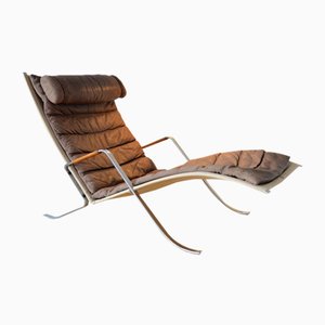 Vintage Grasshopper Armchair by Preben Fabricius and Jørgen Kastholm for Kill International, 1967