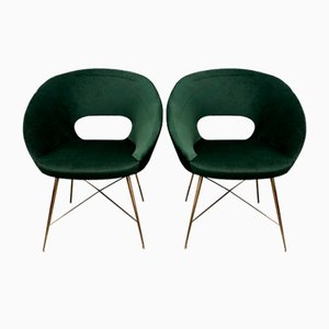 Set of Armchairs attributed to Silvio Cavatorta