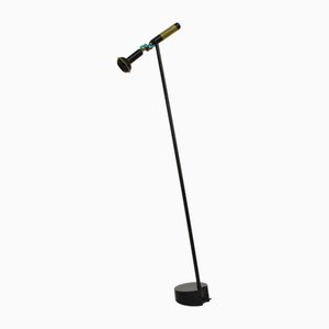 Lampada da terra Grip Black Edition di Achille Castiglioni per Flos, Italia, 1985