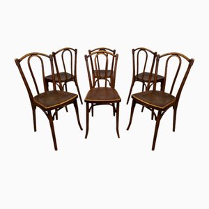 Bistro Chairs by Michael Thonet for Thonet, 1890s, Set of 6
