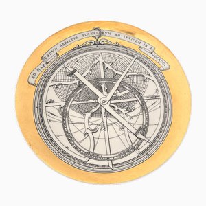 Assiette de la Série Astrolabe par Piero Fornasetti, Fornasetti Milan, 1971