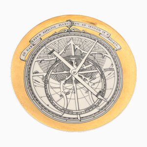 Teller aus der Astrolabe Serie von Piero Fornasetti, Fornasetti Mailand, 1971