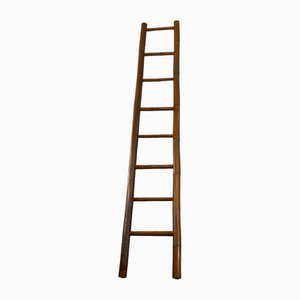 Vintage Red Bamboo Ladder