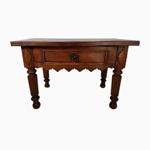 Tavolo da macelleria antico, fine XIX secolo