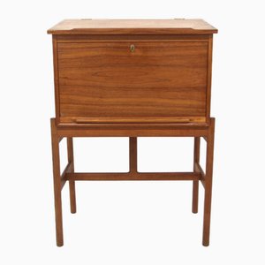 Scandinavian Teak Secretary Model 67 by Arne Wahl Iversen for Vinde Møbelfabrik, Denmark, 1950s