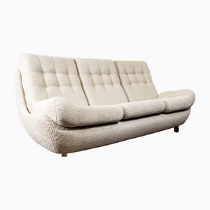 Sofá de la era espacial Atlantis en Boucle, años 70, Checoslovaquia.