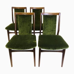 Scandinavian Design Dinnertable Chairs, 1960s, Set of 4