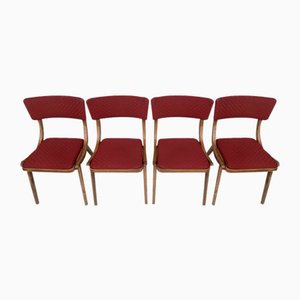 Dining Chairs from Zakłady Mebli Giętych Radomsko, 1960s, Set of 4