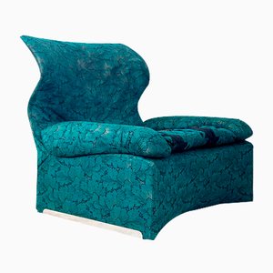 Fauteuil et Ottomane Vela Alta par Giovanni Offredi pour Saporiti Italia, 1970s, Set de 2