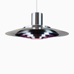 Lampe à Suspension par Preben Fabricius & Jørgen Kastholm pour Nordisk Solar Compagni, Danemark, 1980s