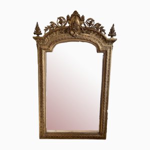 Large English Gilt Country House Mirror, 1790s