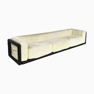 Italian Modern 3-Seat Sofa Cornaro attributed to Carlo Scarpa for Simon Gavina, 1980s