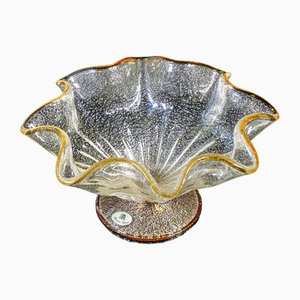 Blown Murano Glass Centerpiece Vase