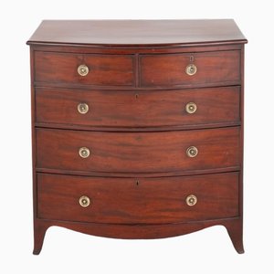 Vintage Regency Chest of Drawers in Mahogany