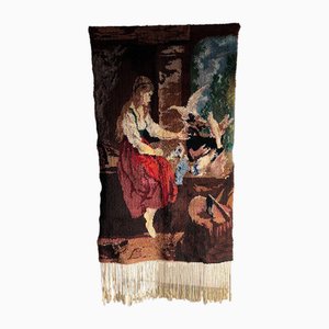 High Pile Wool Wall Hanging, Sweden, 1960s