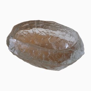 Plato brutalista de diamantes de Göte Augustsson, años 60