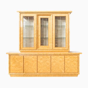 Sideboard mit Vitrine, 1990er