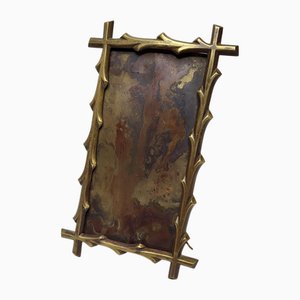 Art Nouveau Bronze Photo Frame, 1890s
