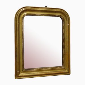 Espejo Louis Philippe antiguo dorado