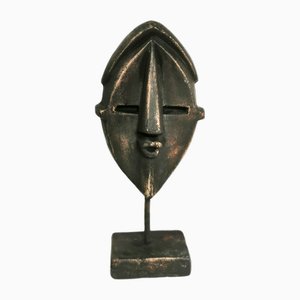 Ceramic Sculpture Mask, Belgium, 1970s
