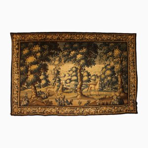 17th Century Greenery Tapestry from Flanders