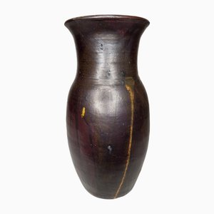 Stoneware Vase by Lucien Arnaud, 1890s