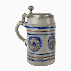 Boccale da birra antico, Germania, XIX secolo
